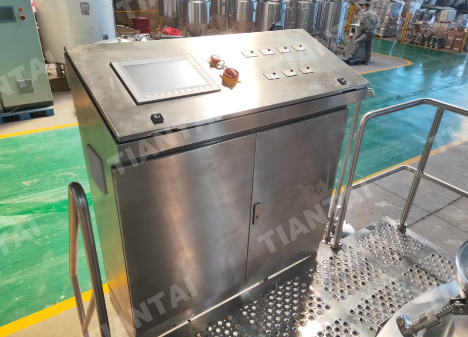 Automatic 10hl micro beer equipment is ready for delivery